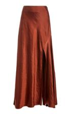 Moda Operandi Significant Other Aura High-rise Satin Skirt