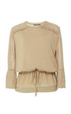 Alberta Ferretti Flared Sleeve Top