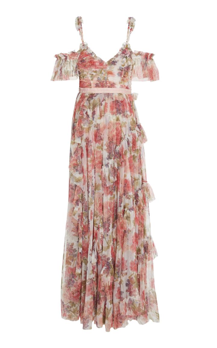 Needle & Thread Titania Rose Tulle Gown