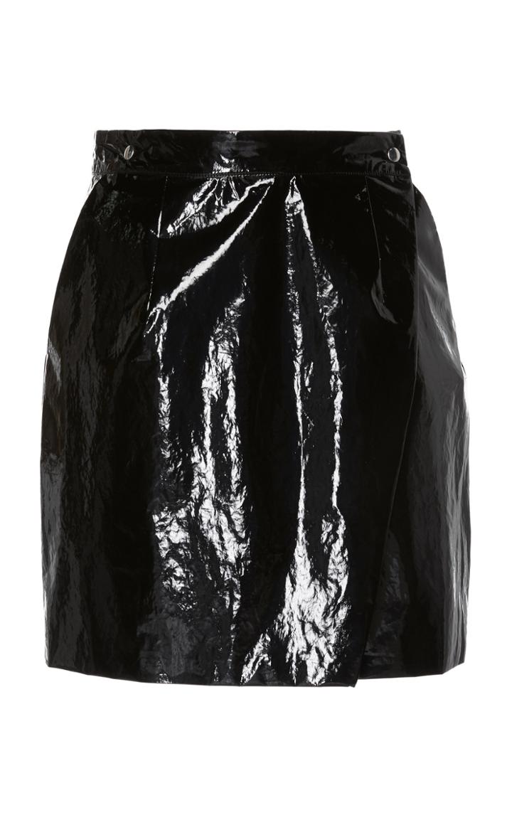 Roseanna Vinyle Town Skirt