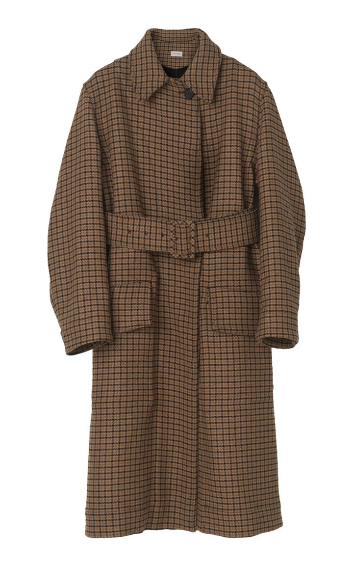 Moda Operandi By Malene Birger Bourdon Checked Wool Coat
