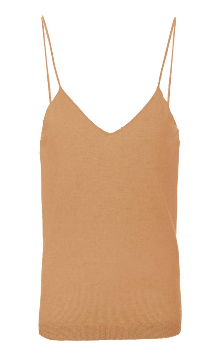 Vince Crochet-knit Cashmere Tank Top