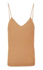 Vince Crochet-knit Cashmere Tank Top