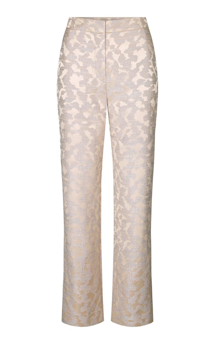 Moda Operandi Stine Goya Besara Jacquard Straight-leg Trousers