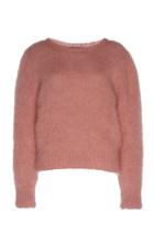 Alexachung Brushed Intarsia-knit Mohair Sweater