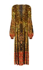Etro Leopard Print Maxi Dress