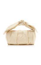 Rejina Pyo Nane Gathered Knotted Leather Top Handle Bag