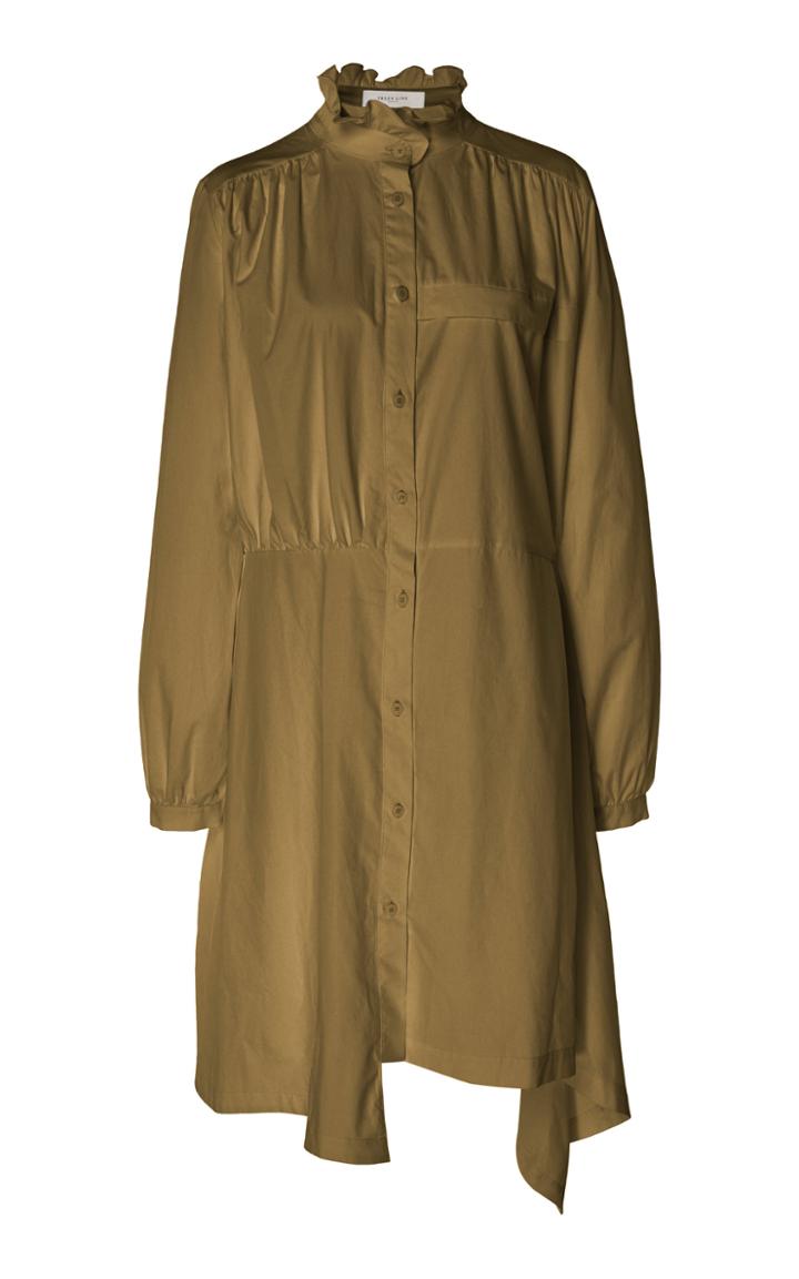Preen Line Nina Mini Cotton Shirt Dress
