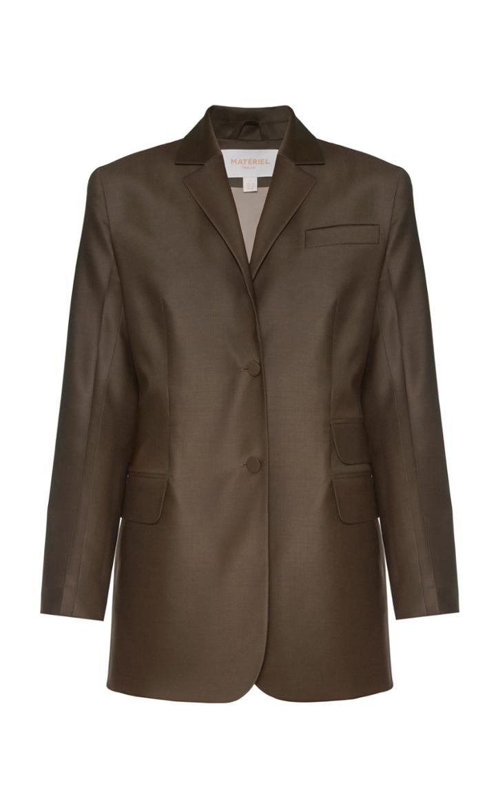 Moda Operandi Matriel Tropical Wool-blend Blazer