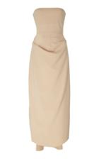 Moda Operandi A.w.a.k.e. Mode Bandeau Dress With Draped Skirt Size: 38