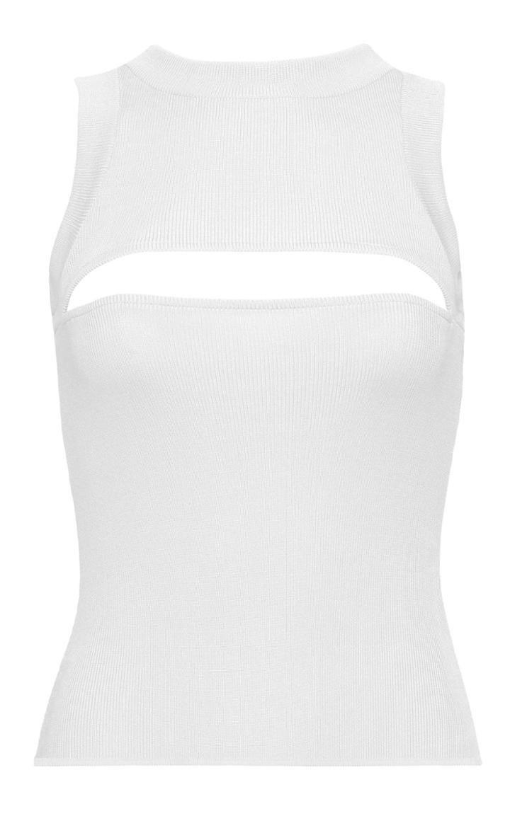 Moda Operandi Brandon Maxwell Cutout Ribbed Jersey Tank Top