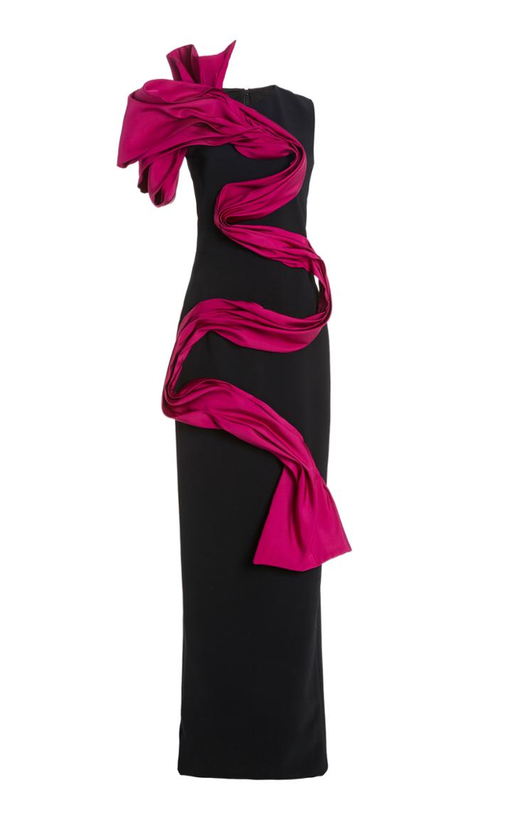 Moda Operandi Christian Siriano Ribbon Column Gown