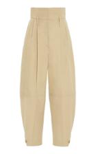 Givenchy Cotton-canvas Wide-leg Trousers Size: 34