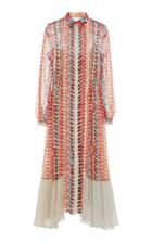 Temperley London Sweetpea Silk Shirt Dress Size: 14