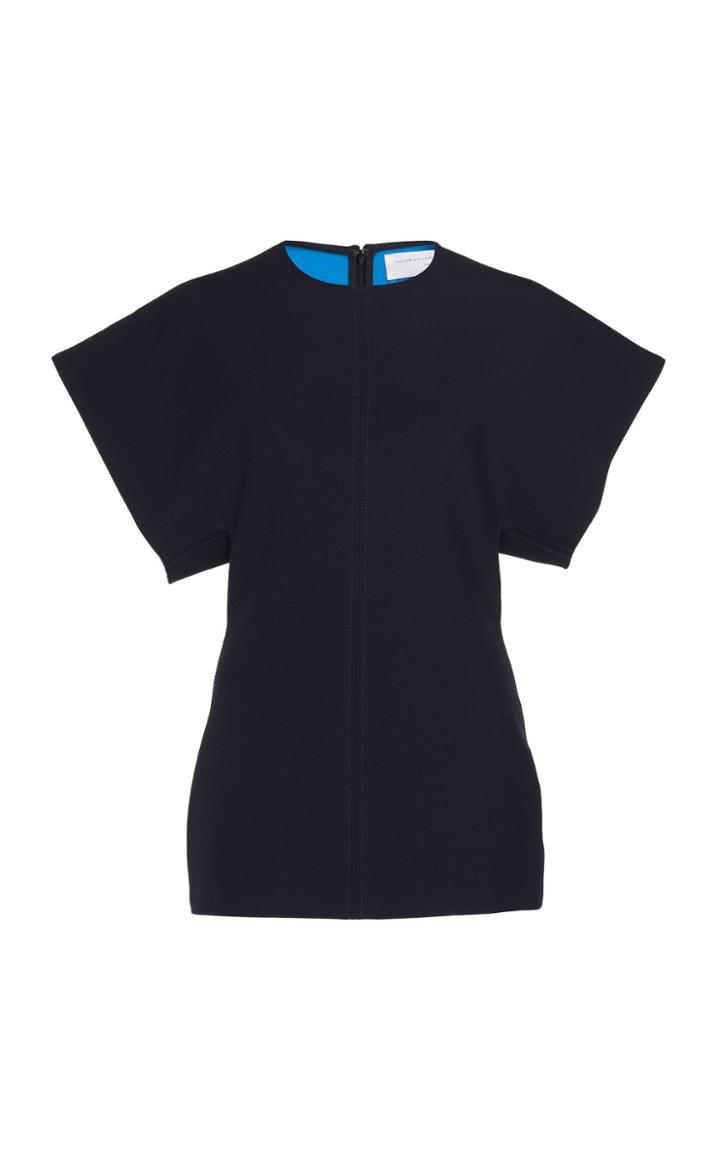Victoria Victoria Beckham Structured Crepe Top
