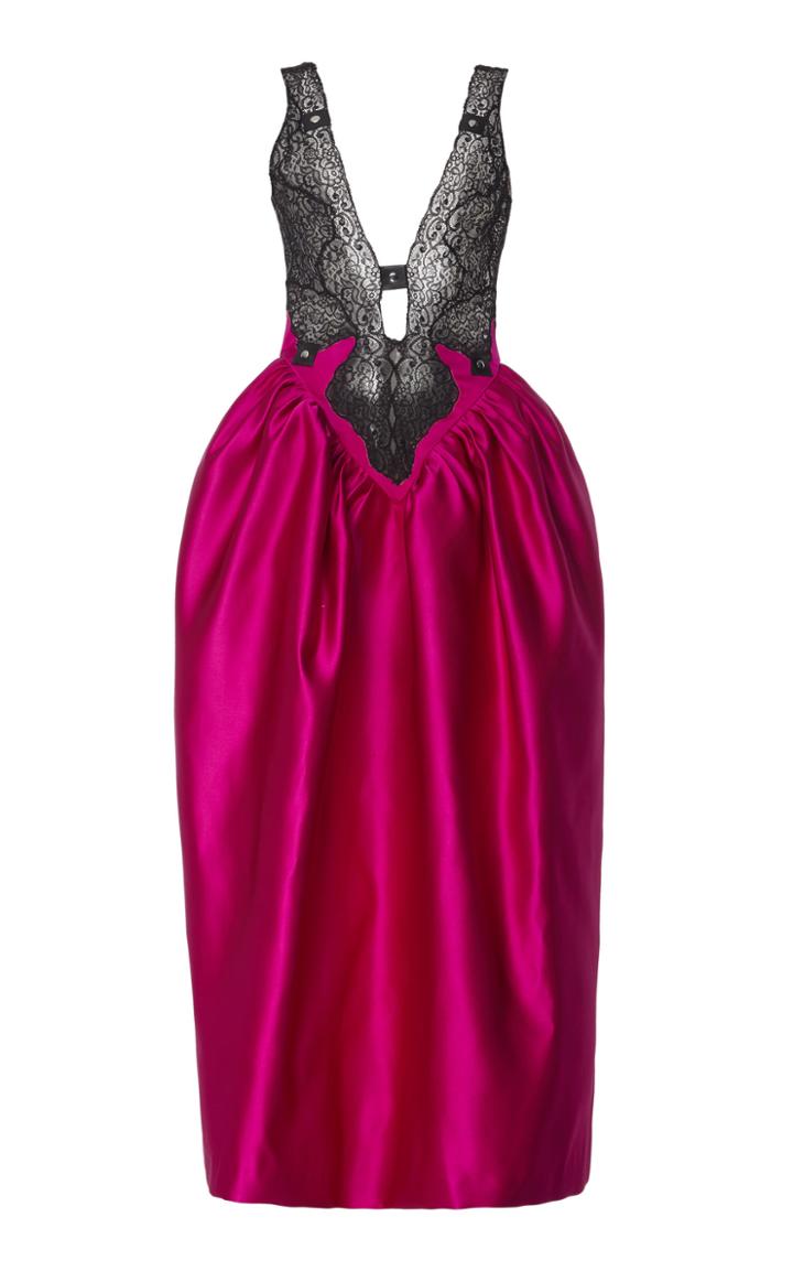 Christopher Kane Lace Cupcake Midi Dress