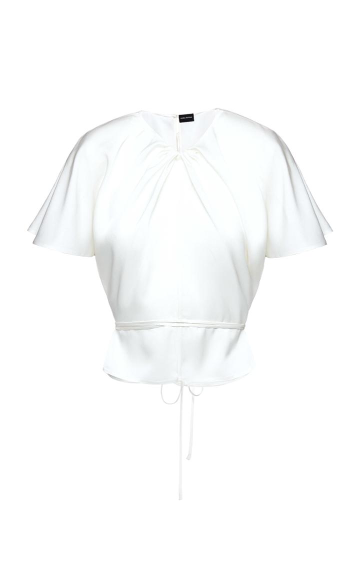 Moda Operandi Magda Butrym Cutout Silk Top