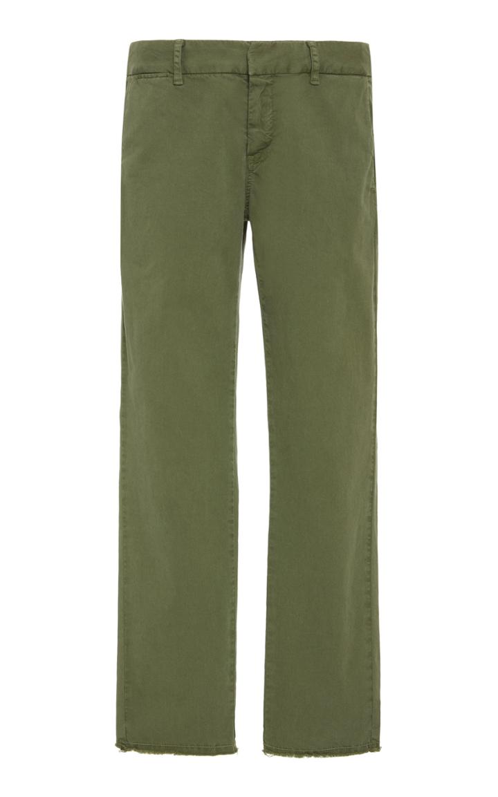 Nili Lotan East Hampton Cropped Cotton-blend Pants