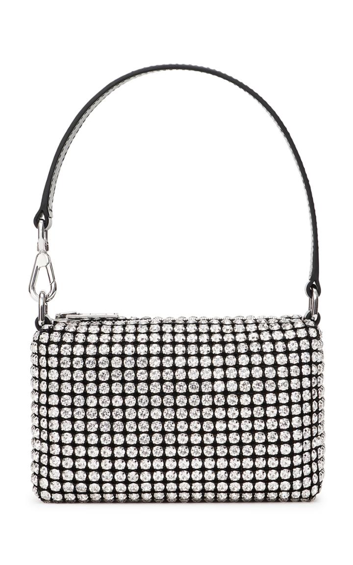 Alexander Wang Wangloc Crystal-embellished Mini Top Handle Bag