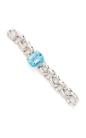 Sidney Garber Aquamarine Bracelet