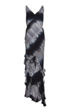 Tre By Natalie Ratabesi Crystal Cotton-twill Tie-dye Dress