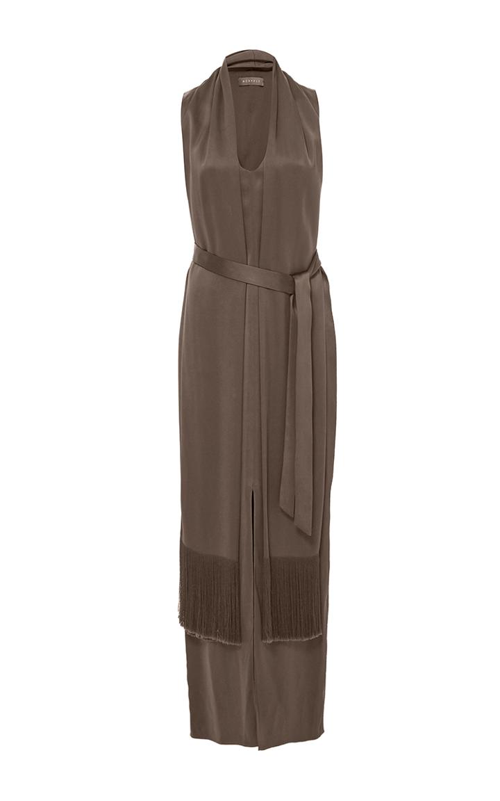 Hensely Sleeveless Scarf Dress