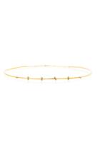 Wwake Organic Diamond Neck Cuff
