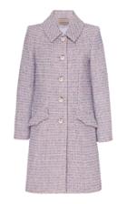 Moda Operandi Soonil Blue Multi Tweed Coat Size: 0