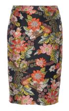 Andrew Gn Jacquard Knee-length Skirt