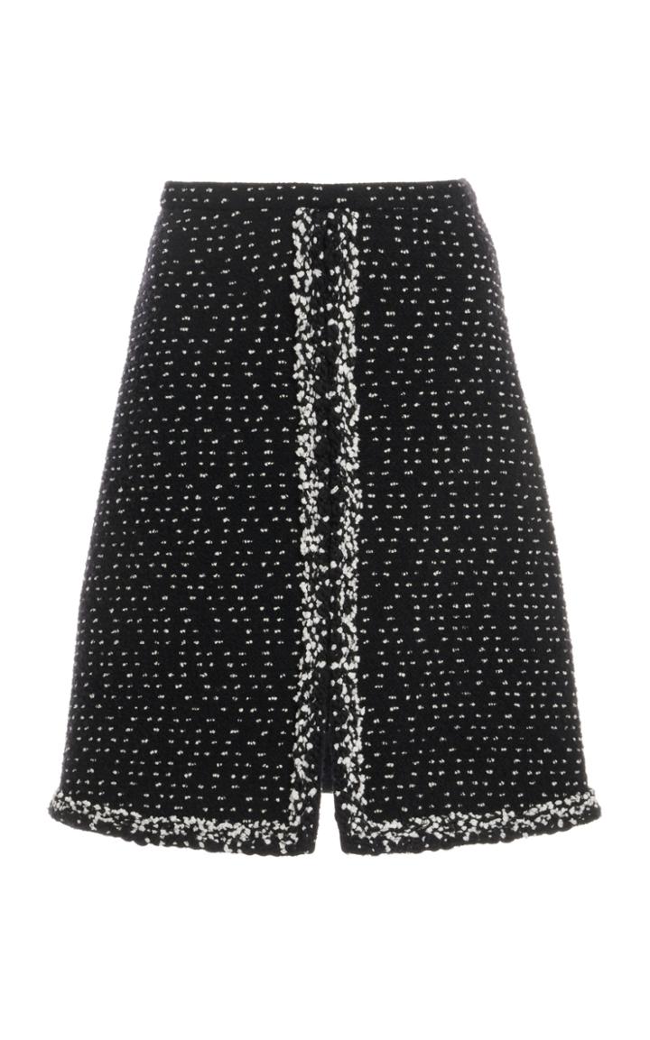 Moda Operandi Giambattista Valli Two-tone Tweed Skirt