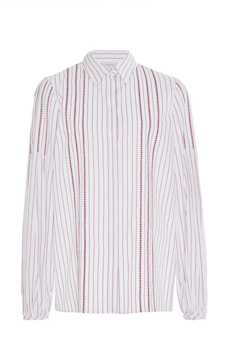 Gabriela Hearst Wight Cotton Poplin Shirt