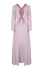 Shatha Essa Ember Embellished Satin Gown