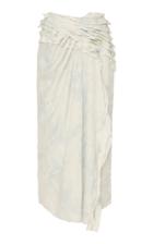 Moda Operandi Jason Wu Collection Ruffled Silk Habotai Skirt Size: 0