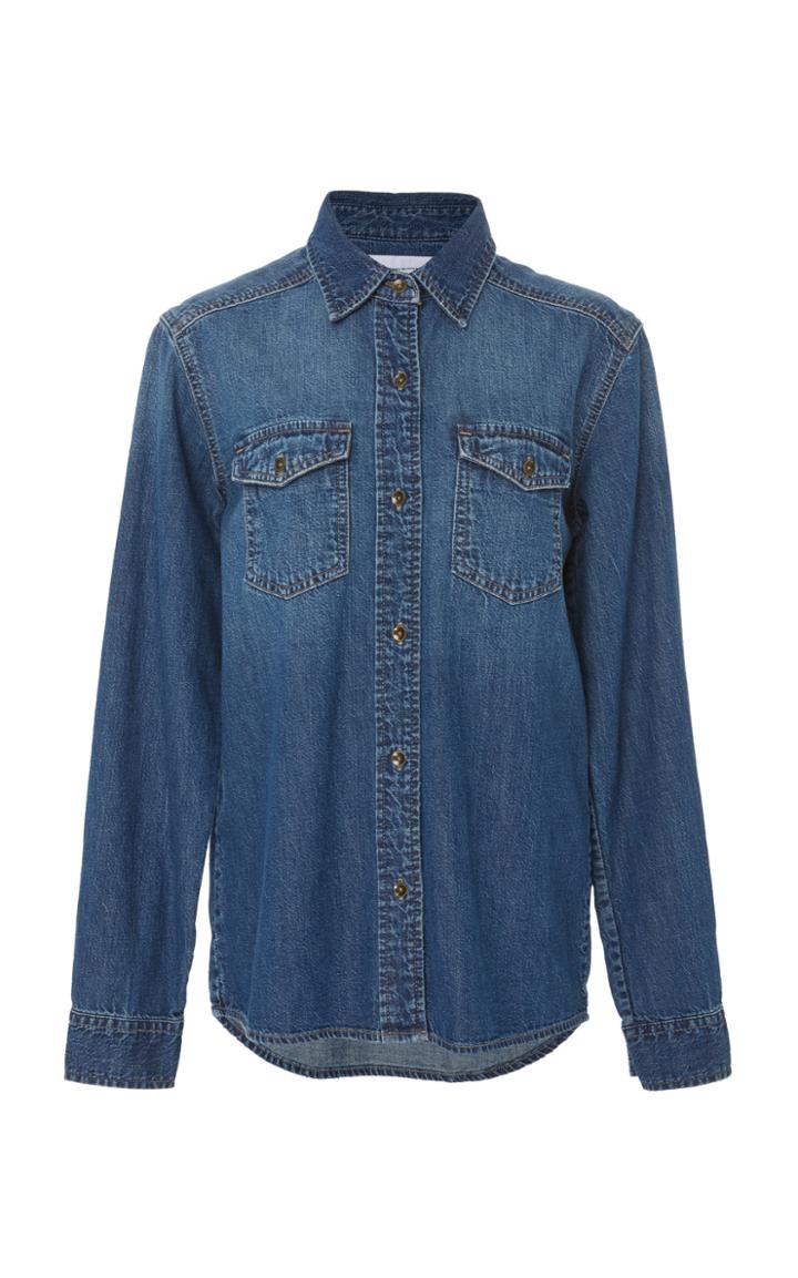Current/elliott The Effortless Denim Shirt