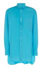 Lanvin Oversized Woven Cotton Shirt