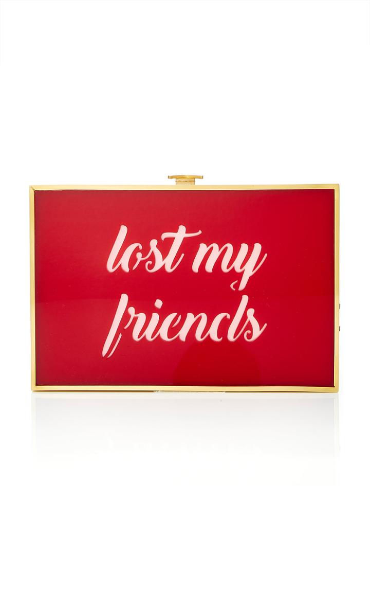Reine Light Up Lost My Friends Box Clutch