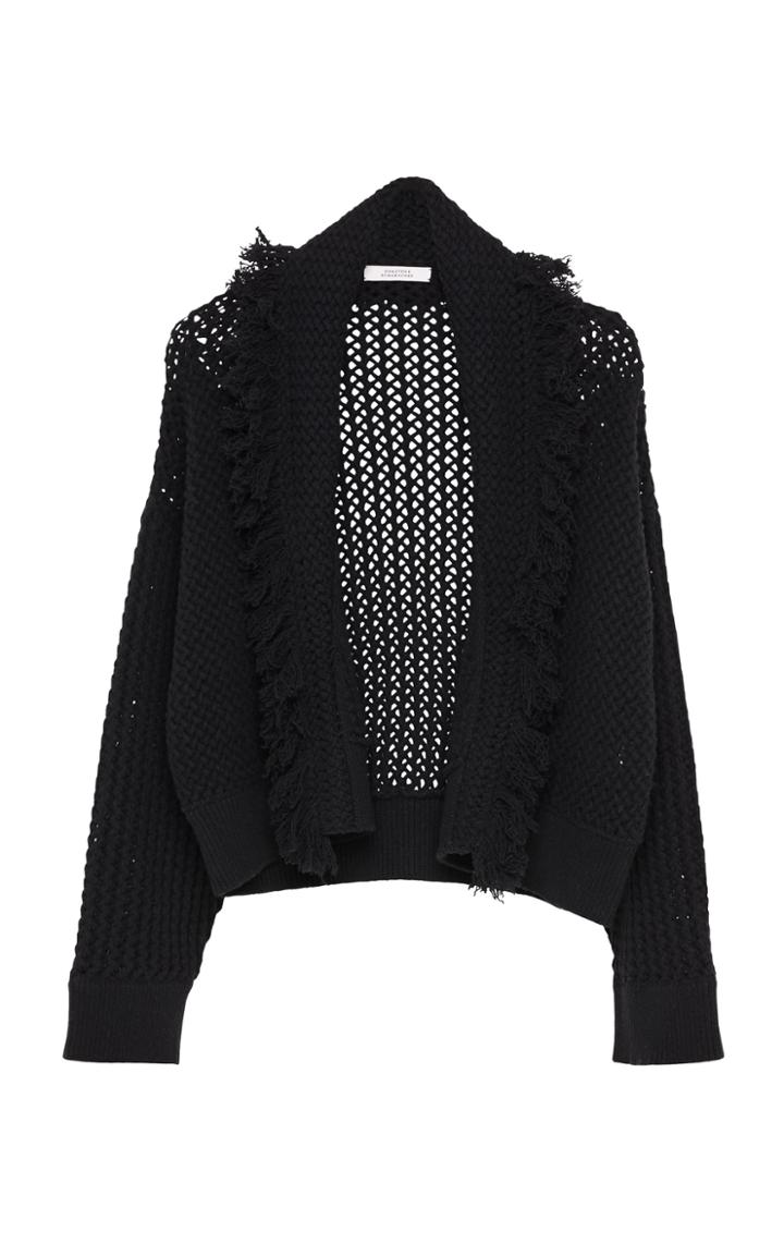 Moda Operandi Dorothee Schumacher Urban Breath Fringed Wool-cashmere Cardigan