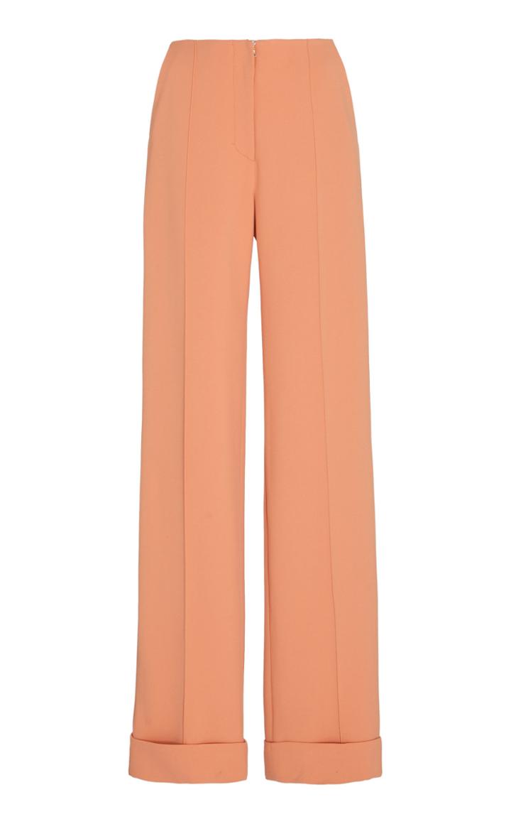 Moda Operandi Jonathan Simkhai Stella Flared Crepe Trousers Size: 2