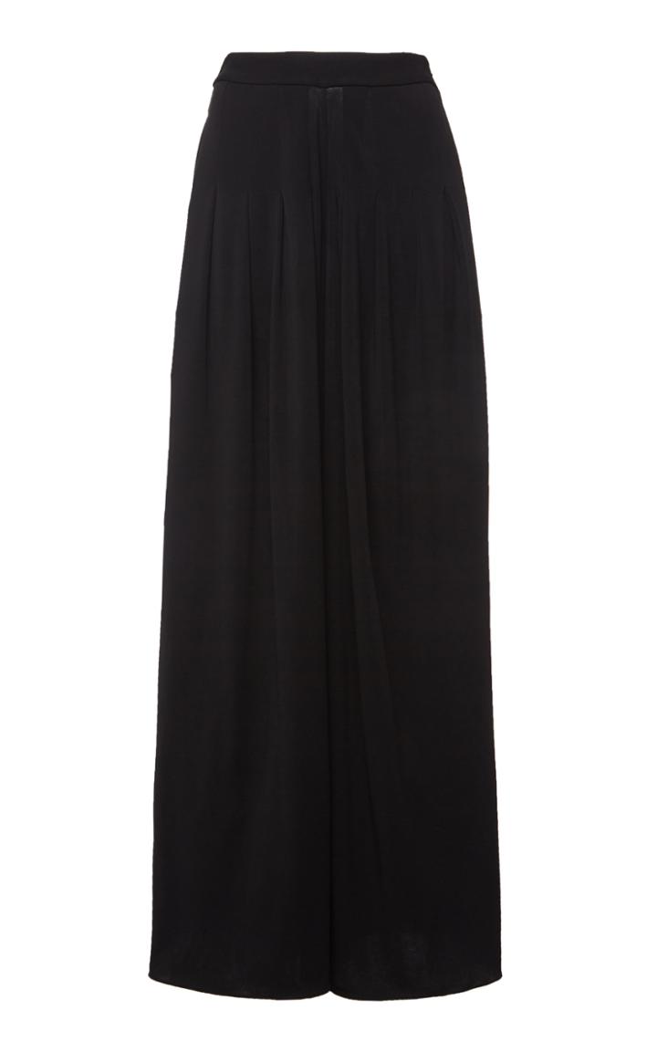 Moda Operandi Tom Ford Pleated Wide-leg Crepe-jersey Pants