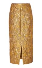 Brock Collection Pectolite Metallic Jacquard Pencil Skirt
