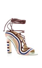 Paula Cademartori Crazy Stripes Sandal