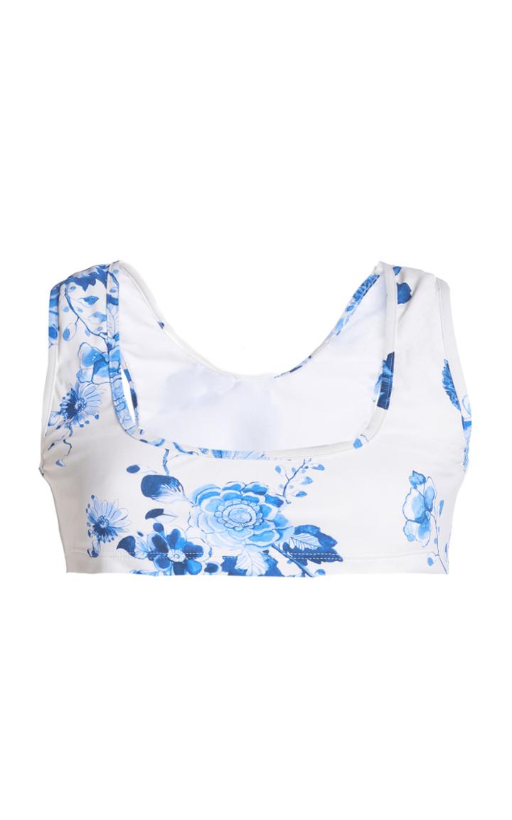 Moda Operandi Giambattista Valli Floral Swimsuit Top