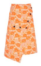 Jil Sander Fresia Floral Midi Skirt