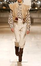 Isabel Marant Ferris Belted High Waist Cargo Pants