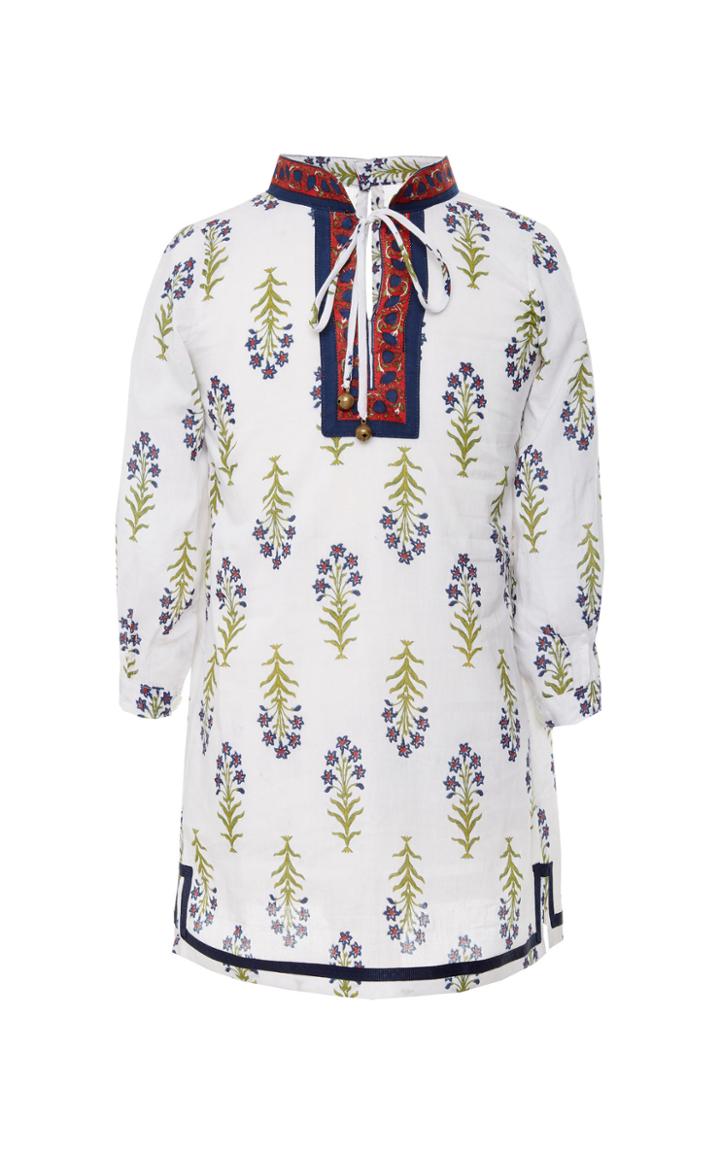 Alix Of Bohemia Bunny Floral Print Tunic