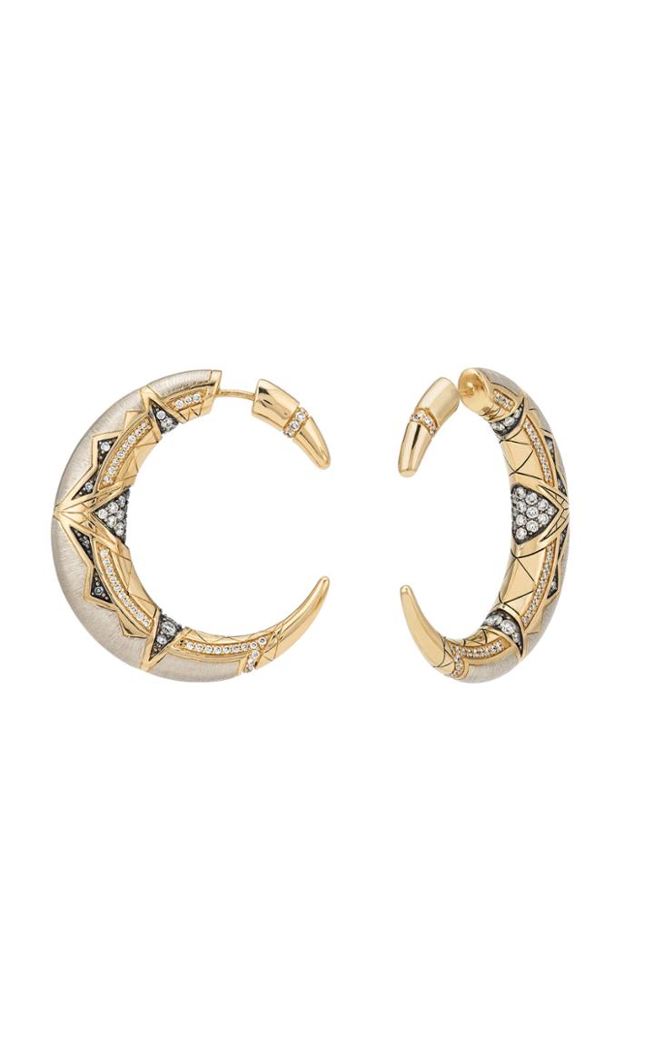 Moda Operandi Venyx Gold Oryx Earrings