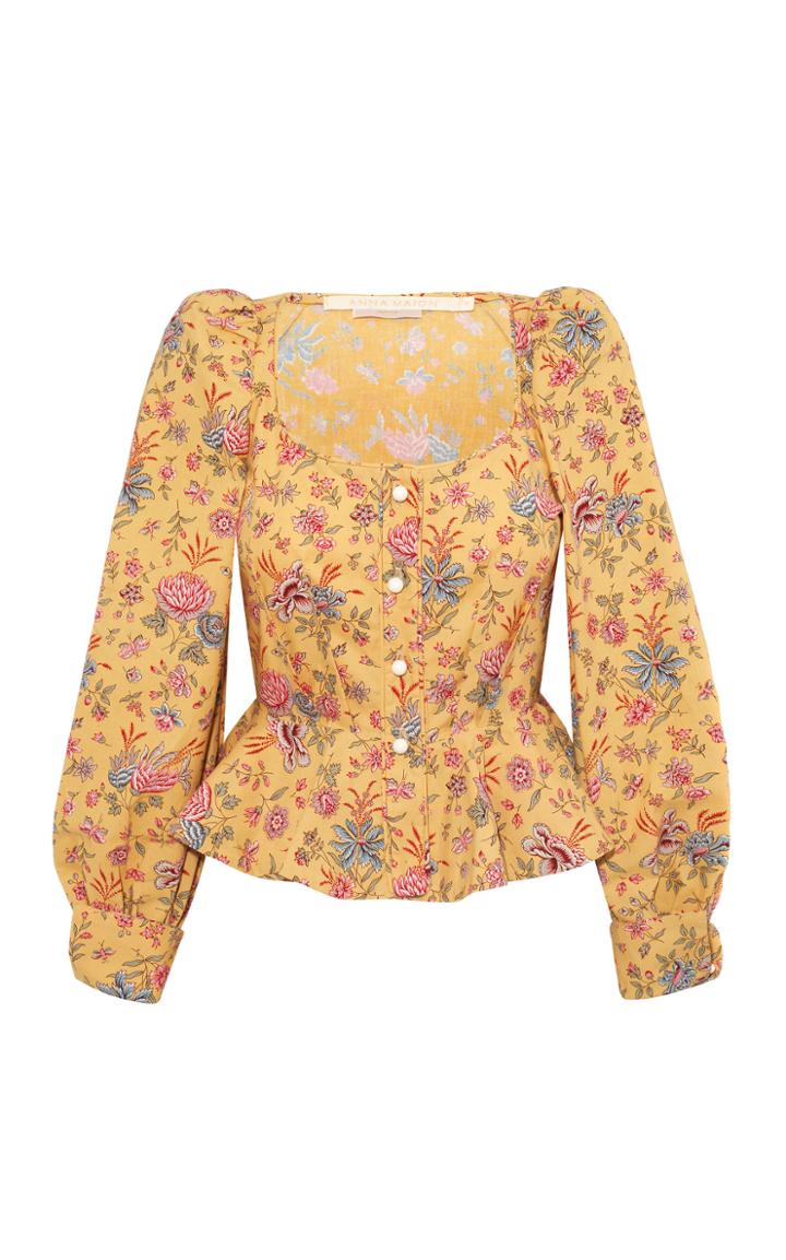 Anna Mason Rosemary Peplum Top