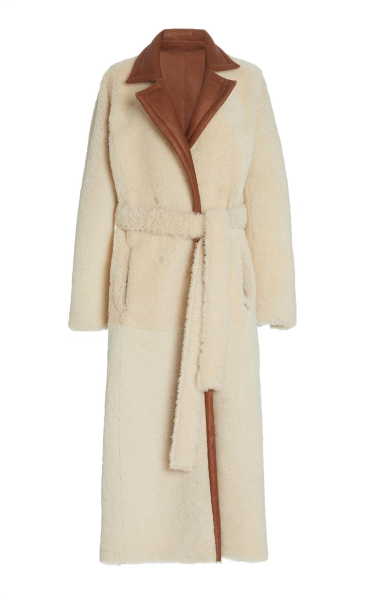 Moda Operandi Brock Collection Rayong Reversible Shearling Coat