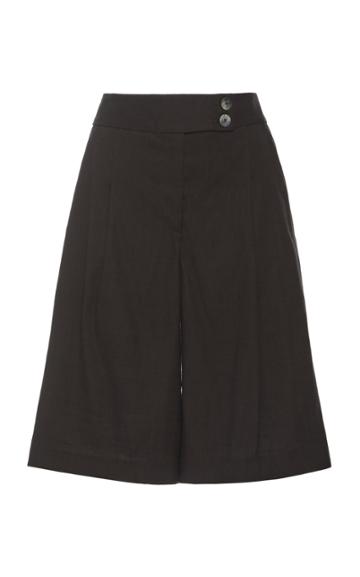 Moda Operandi Veronica Beard Saira High-waist Flared Shorts Size: 0