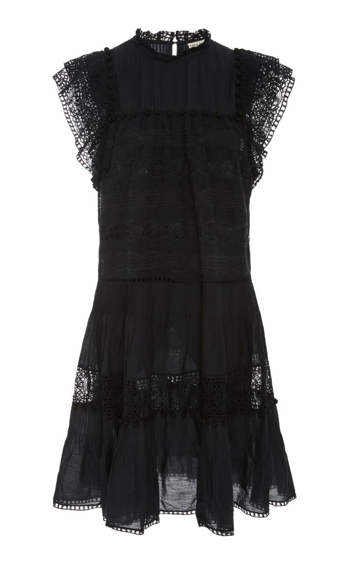 Ulla Johnson Nora Lace Detailed Cotton Dress